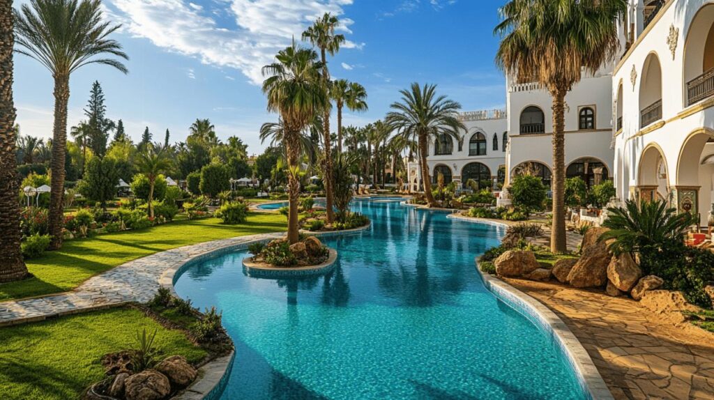 Hygiene-Standards auf höchstem Niveau: Hotel Bel Air Hammamet 3* prix pas cher ete 2024 für gesundheitsbewusste Urlauber