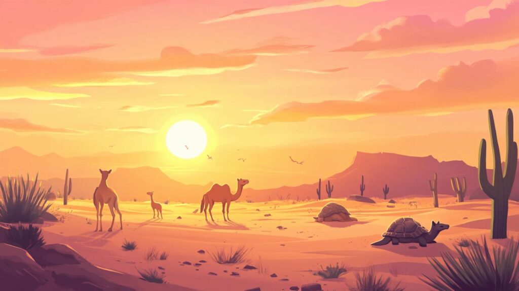 Animaux du desert : un beau voyage durch Etosha und die erstaunlichen Überlebenstechniken der Wüstentiere